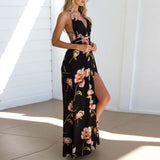 Summer Boho Maxi Long Dress Evening Sexy Party Beach Dresses Sundress Small-XXL
