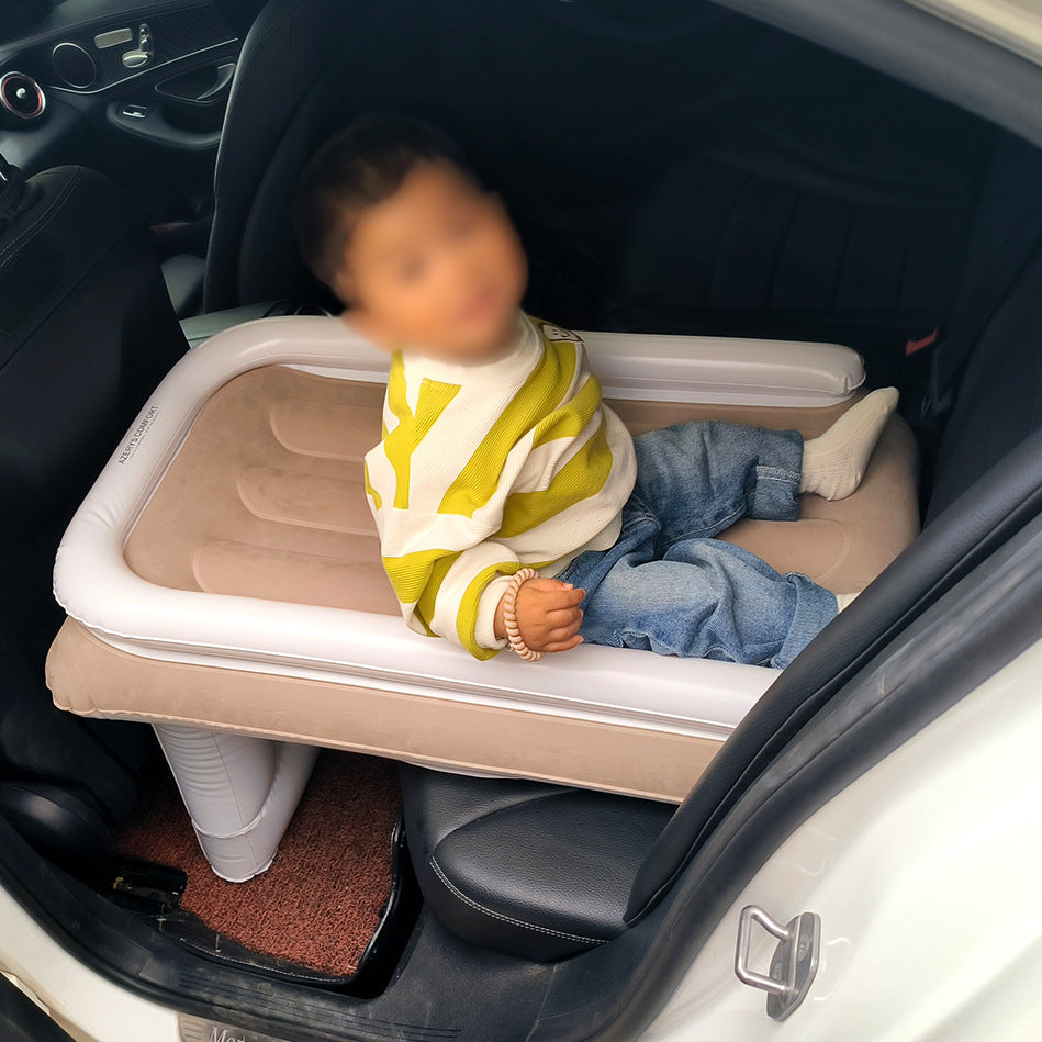 Baby Inflatable Mattress Rear Folding Car Mat Travel Thickened Air Cushion
