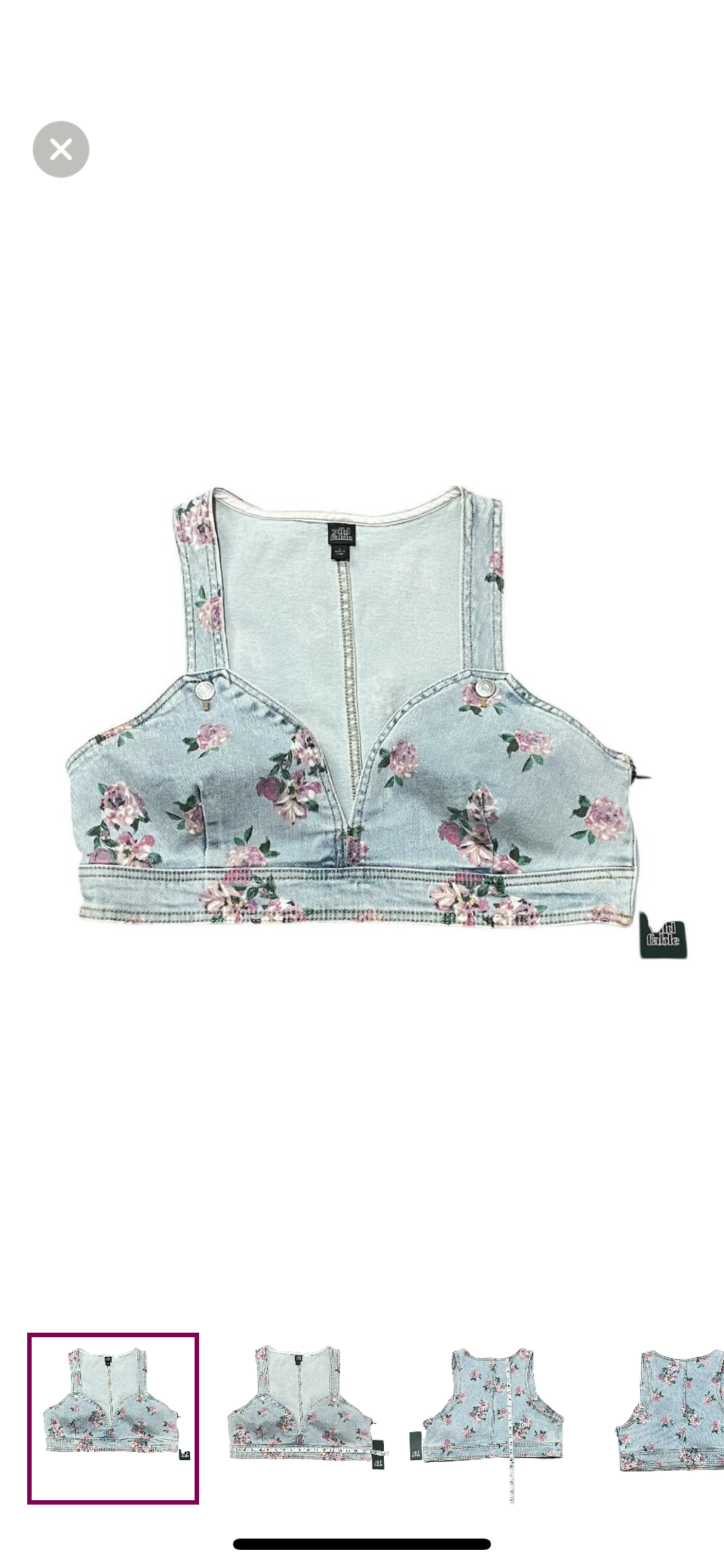Women’s Jean Plunging V Sexy Crop tops