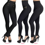 Womens Leggings Push Up Booty Shaping High Waist Pants