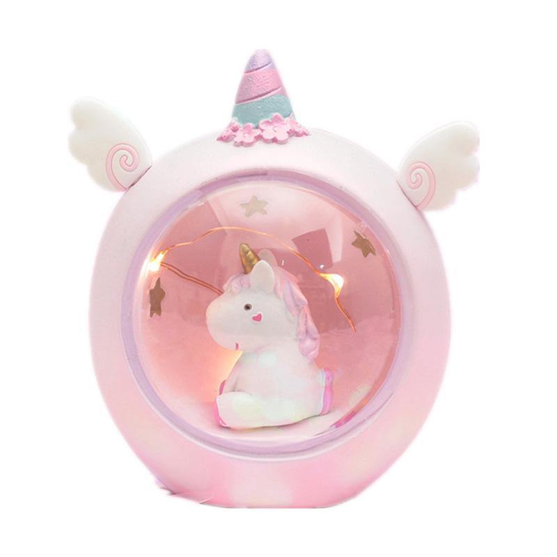 Unicorn Night Light Childrens LED Night Light Nursery Room Lamp - Loving Lane Co