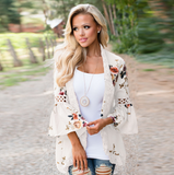 Fall Floral Print Womens Jackets in 6 Colors