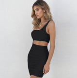 Sexy One Shoulder Bodycon Mini Dresses