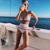 Women's  High Waist Swimsuit Bikini