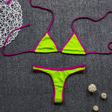 Simple and Sexy Women's String Bikini Sets in Multiple Colors - Loving Lane Co