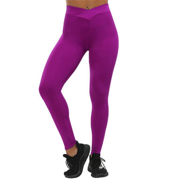 Solid Low Cut Waist Booty Shaping Leggings in 5 Colors - Loving Lane Co