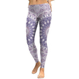 Leggings Women's Purple Mandala Pants - Loving Lane Co