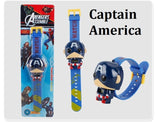 Superhero Watches Ironman Watch Spiderman Watch Captain America kids Watch