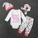Pink letter long sleeve robe