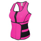 WOMENS CUT WEIGHT NEOPRENE SAUNA SUIT & WAIST TRIMMER