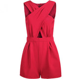 Sexy Crossed Waist Jumsuit