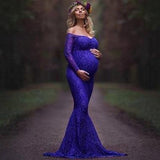 Womens Long Sleeve Strapless Off the Shoulder Maternity Dresses - Loving Lane Co
