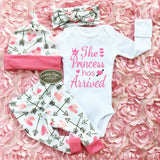 Pink letter long sleeve robe