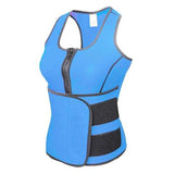 WOMENS CUT WEIGHT NEOPRENE SAUNA SUIT & WAIST TRIMMER