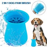 Dog Paw Cleaner Pet Foot Washer Cup Dog Paw Cleaning Brush Grooming Dirty Cat Feet Cleaning Brush
