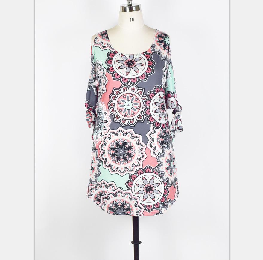 Womens Floral Dresses in 5 Color Patterns Sizes Small to 6XL