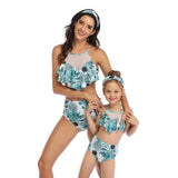  Mommy Daughter Matching Swimwear Sets High New Matching Swimsuits