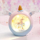 Unicorn Night Light Childrens LED Night Light Nursery Room Lamp - Loving Lane Co