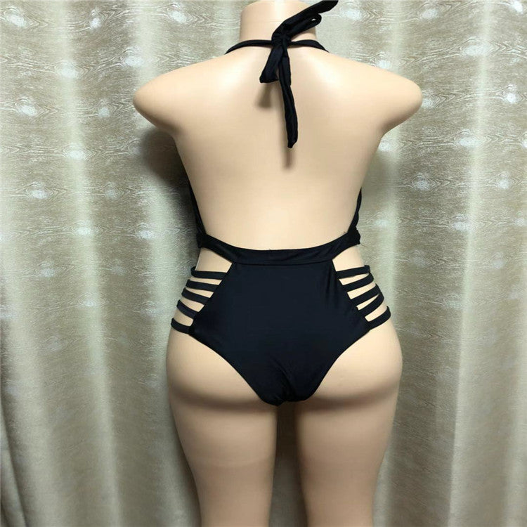 Sports swimwear slim slimming one-piece hot spring sexy swimsuit