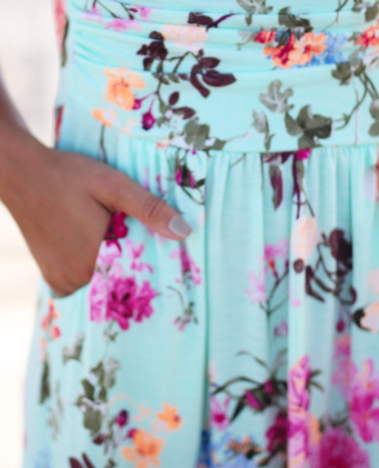 NEW Floral Maxi Dress Vacation Dress