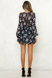 New Floral Long Sleeve Dresses