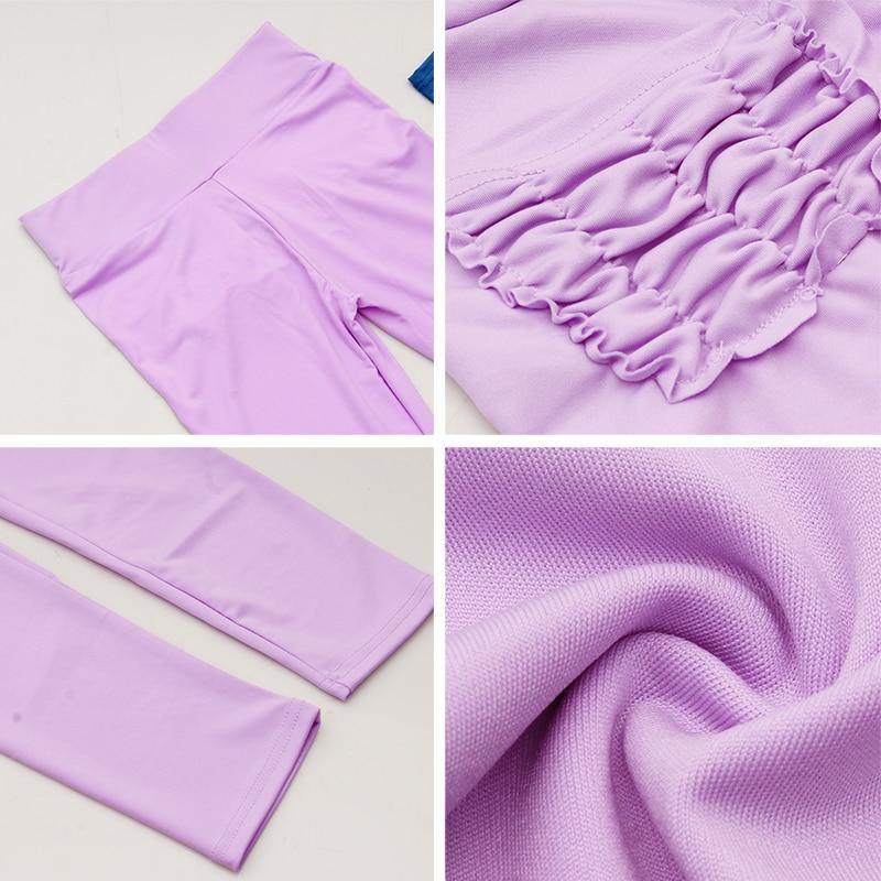 Sexy Push Up Fitness Leggings Women Pants High Waist Sporting Leggins Workout candy color Leggings Pockets S-XL - Loving Lane Co