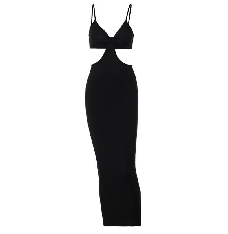 Women's Cutout Front Maxi Summer Party Dress