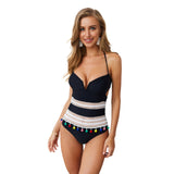 One Piece Swimsuits Tassels Bathing Suits in 10 Colors and Styles