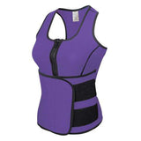 WOMENS CUT WEIGHT NEOPRENE SAUNA SUIT & WAIST TRIMMER