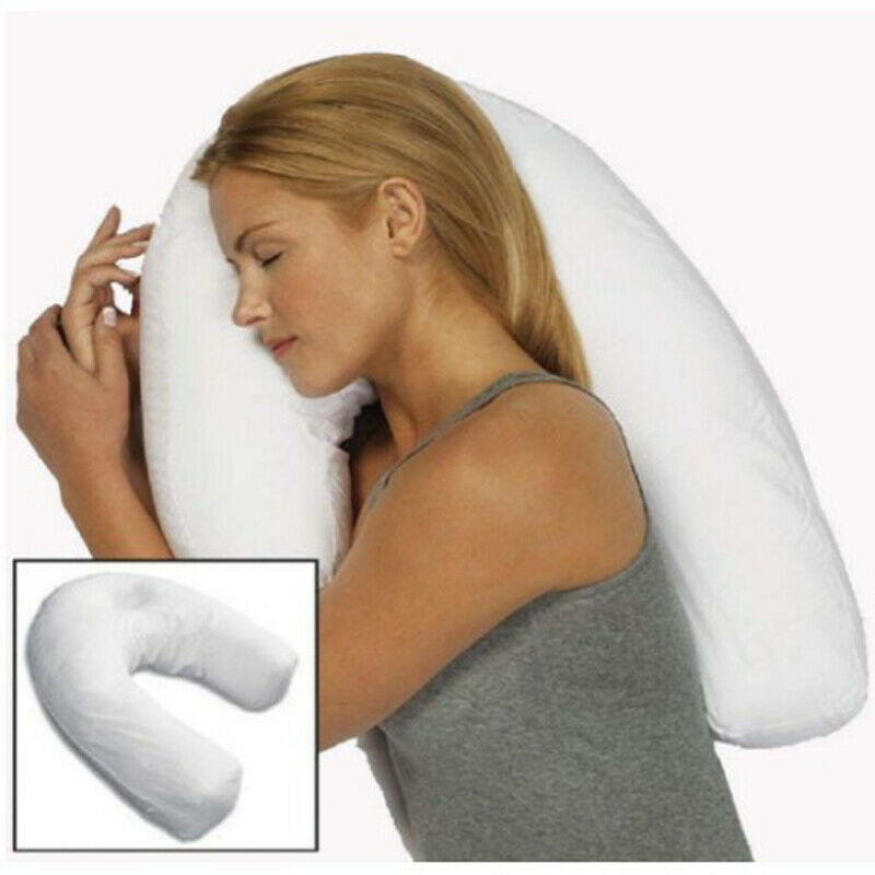 Pro Air Side Sleeper Neck Back Pillow U Shaped Sleep Support
