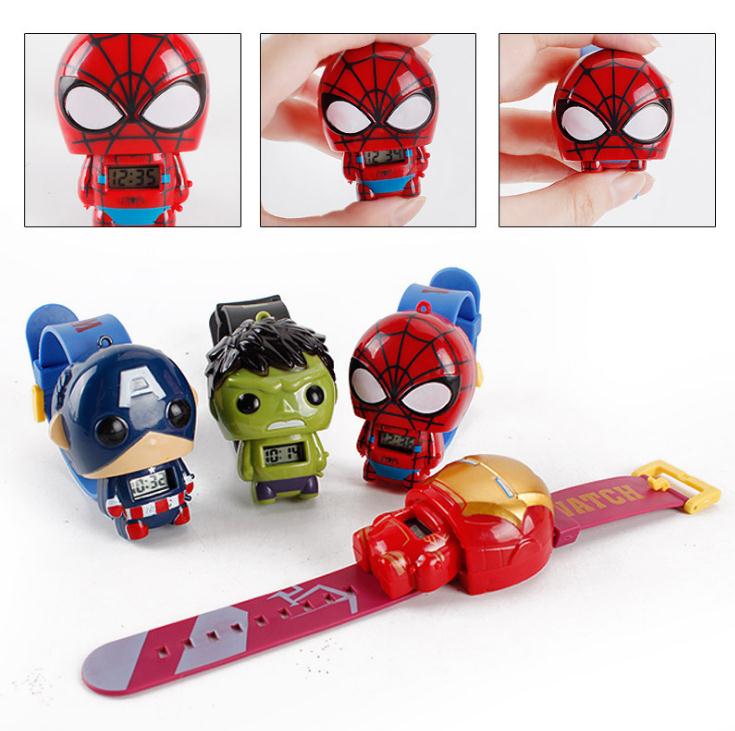 Superhero Watches Ironman Watch Spiderman Watch Captain America kids Watch