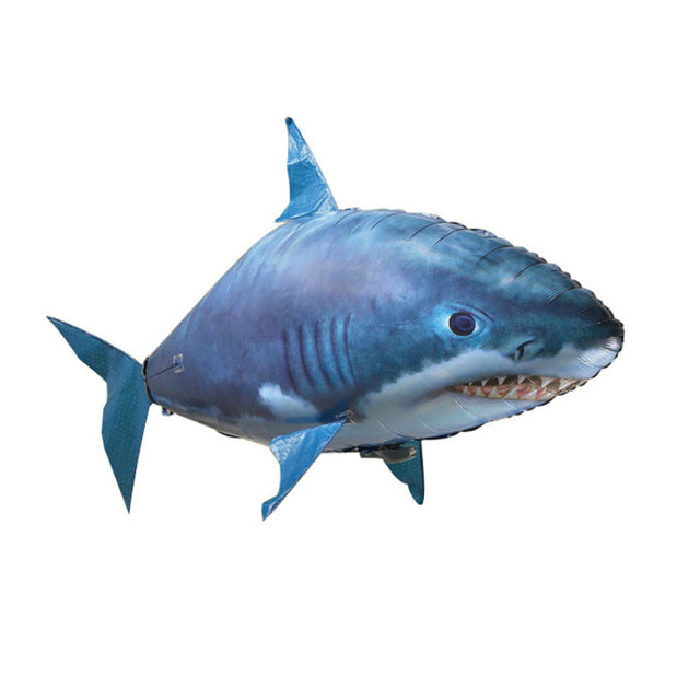 Remote Control Flying Shark Toy Flying Nemo Clown Fish Air Swimmer Helicopter Kids Toy