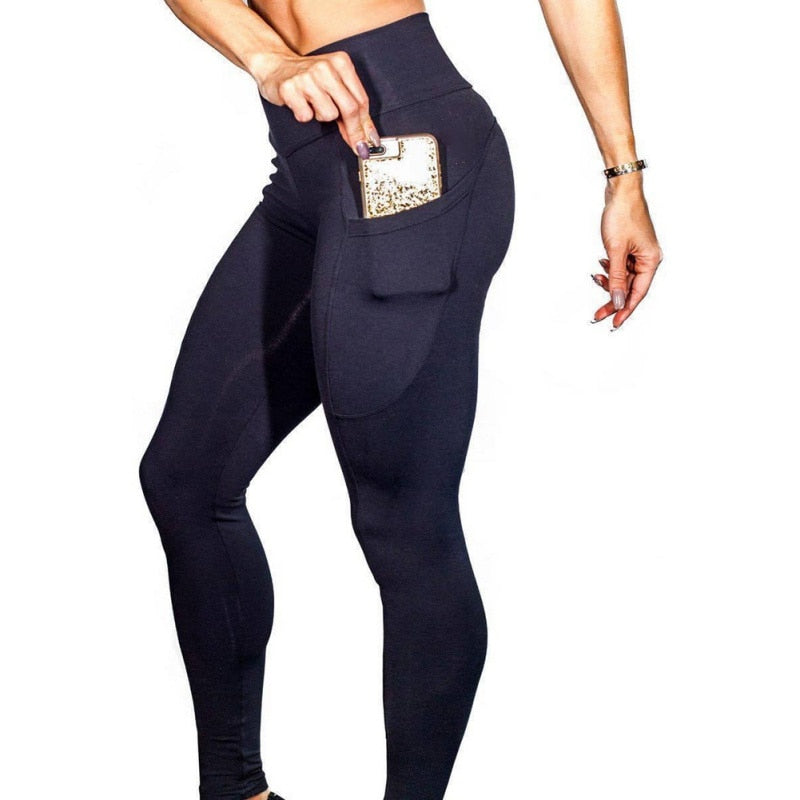 Cell Phone Pocket Leggings Fitness Leggings Workout Yoga Pants