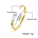 Womens Bracelets Keep Going Motivational Bracelets Inspirational Friends Gift Bangles