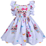 LOL Surprise Dolls Dresses Girls LOL dolls Birthday Party Dress