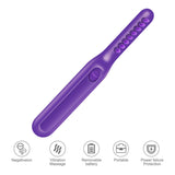 Portable Electric Detangling Wet or Dry Tame The Mane Electric Detangling Brush with Brush Cover, Adults & Kids - Loving Lane Co