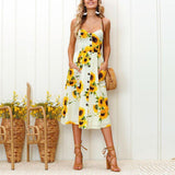 Womens Dresses Floral Maxi Spaghetti Strap Midi Dresses 16 Prints - Loving Lane Co