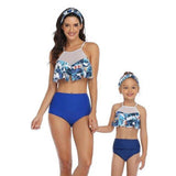  Mommy Daughter Matching Swimwear Sets High New Matching Swimsuits