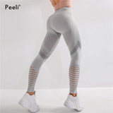 Peeli High Waist Seamless Leggings Yoga Pants Workout Gym Leggings Athleisure - Loving Lane Co