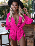 Women's Three Piece Swimwear Sets Bikini and Romper