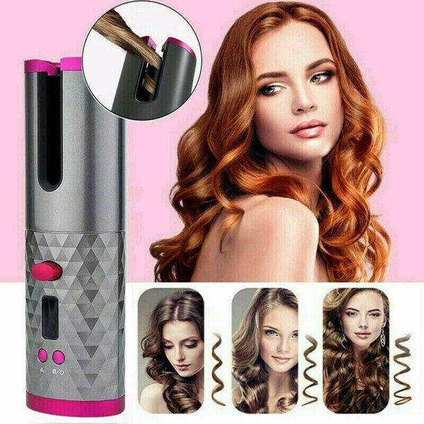 Cordless Wireless Instant Hair Curler Portable USB Curling Iron - Loving Lane Co