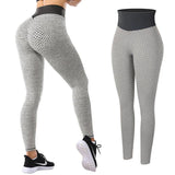 Tik Tok Leggings Honeycomb Quick Dry Scrunch Butt Yoga Pants